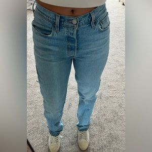 Vintage 501 Woman’s Levi Denim- Styled